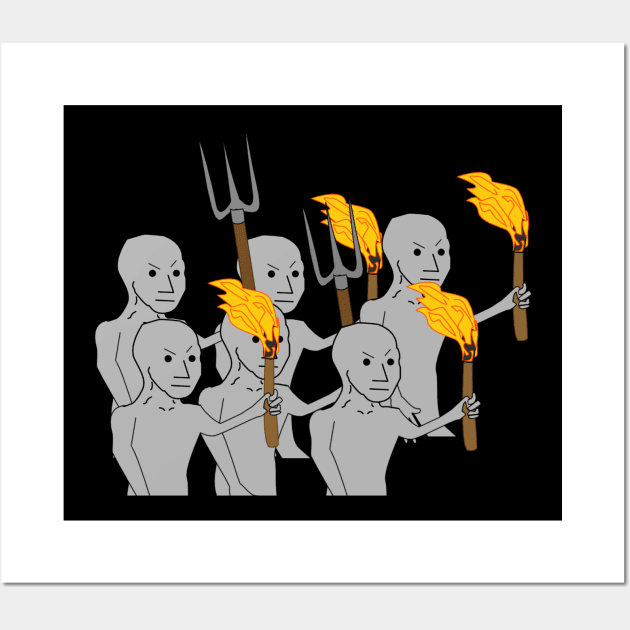 NPC Mob Wall Art by CounterCultureWISE